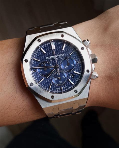 royal oak on wrist|royal oak chronograph.